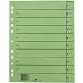 Trennblätter A4 grün 230g RC-Karton oeco durchgefärbt  Packung 100 Stück