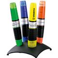Textmarker 4er-Tischset Luminator gelb/grün/blau/orange