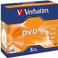 DVD-R 120min/4.7GB/16x Jewelcase Verbatim                 5 St./Pack.
