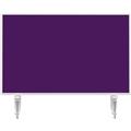 Magnetoplan Tischtrennwand 80x50cm violett VarioPin Whiteboard