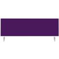 Magnetoplan Tischtrennwand 160x50cm violett VarioPin Whiteboard