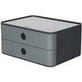 HAN Schubladenbox SMART-BOX PLUS ALLISON 2 Schubladen grau