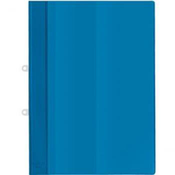 Angebotshefter A4 blau PVC Abheftvorrichtung, innen 2 Taschen