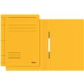 Schnellhefter gelb A4 Karton/Pappe Fresh               Karton 25 Hefter
