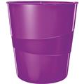 Papierkorb 15 Liter violett Wow