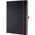 Geschäftsbuch CONCEPTUM A4 liniert Hardcover schwarz Red Edition