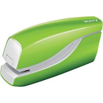 Elektroheftgerät grün NeXXt WOW bis 10 Blatt, Batteriebetrieb LEITZ