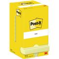 Haftnotizen 76x76mm gelb Post-it 100 Blatt               12 St./Pack.