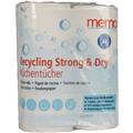 memo Küchenrolle Recycling Strong & Dry 3lagig 102Blatt     2Rollen/Pack