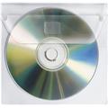 CD/DVD-Selbstklebehülle transparent für 1 CD           Packung 100 Stück