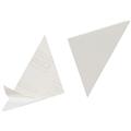Dreieckstasche transparent Pck 100St Cornerfix adhesiv 175x175mm