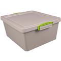 Really Useful Aufbewahrungsbox 17.5l 38.3 x 19.5 x 46 cm (B x H x T) grau