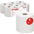 WYPALL Wischtuch L10 RollControl 7406 18.3x38cm ws 6 St./Pack.