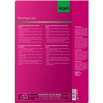 Laser-Fotopapier A4 135g 100 Blatt 2-seitig glossy für Farb-Laser-Kopier.