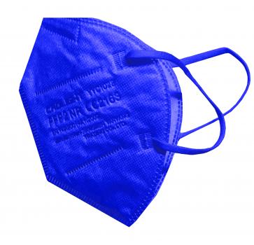 FFP2 Atemschutzmaske, blau