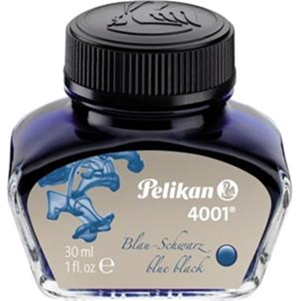 Tinte blau-schwarz 4001 30ml Glas